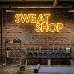 Sweat Shop Led Neon Sign Light