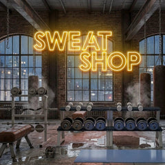 Sweat Shop Led Neon Sign Light