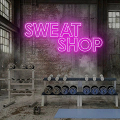 Sweat Shop Led Neon Sign Light
