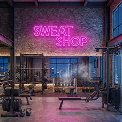 Sweat Shop Led Neon Sign Light