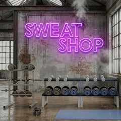 Sweat Shop Led Neon Sign Light
