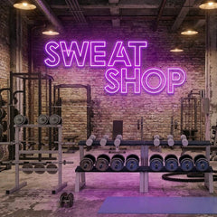 Sweat Shop Led Neon Sign Light