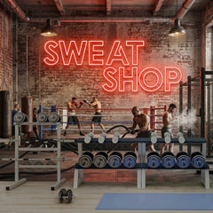 Sweat Shop Led Neon Sign Light