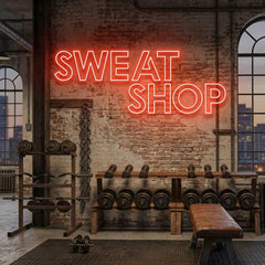 Sweat Shop Led Neon Sign Light