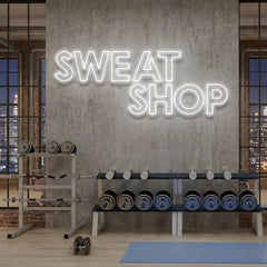 Sweat Shop Led Neon Sign Light
