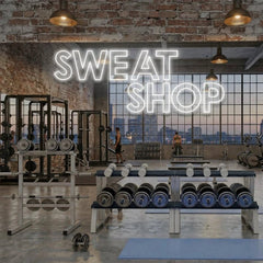 Sweat Shop Led Neon Sign Light
