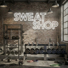 Sweat Shop Led Neon Sign Light
