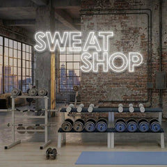 Sweat Shop Led Neon Sign Light