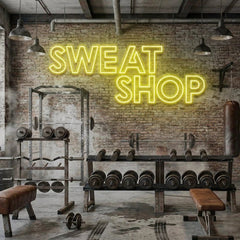 Sweat Shop Led Neon Sign Light
