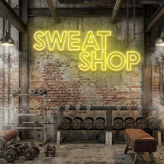 Sweat Shop Led Neon Sign Light