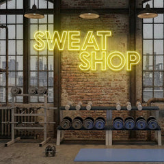 Sweat Shop Led Neon Sign Light