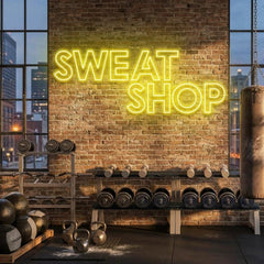 Sweat Shop Led Neon Sign Light