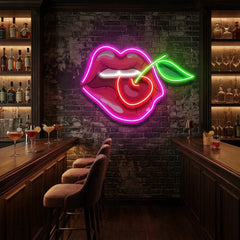 Sweet Cherry Led Neon Acrylic Artwork Led Neon Sign Light