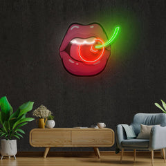 Sweet Cherry Artwork Led Neon Sign Light