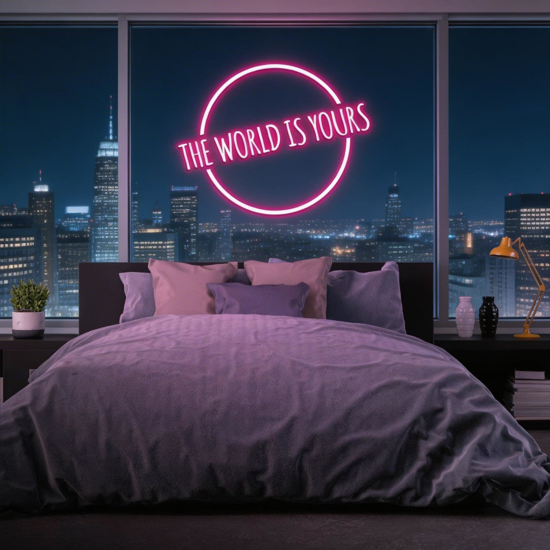 The World Is Your Neon Sign
