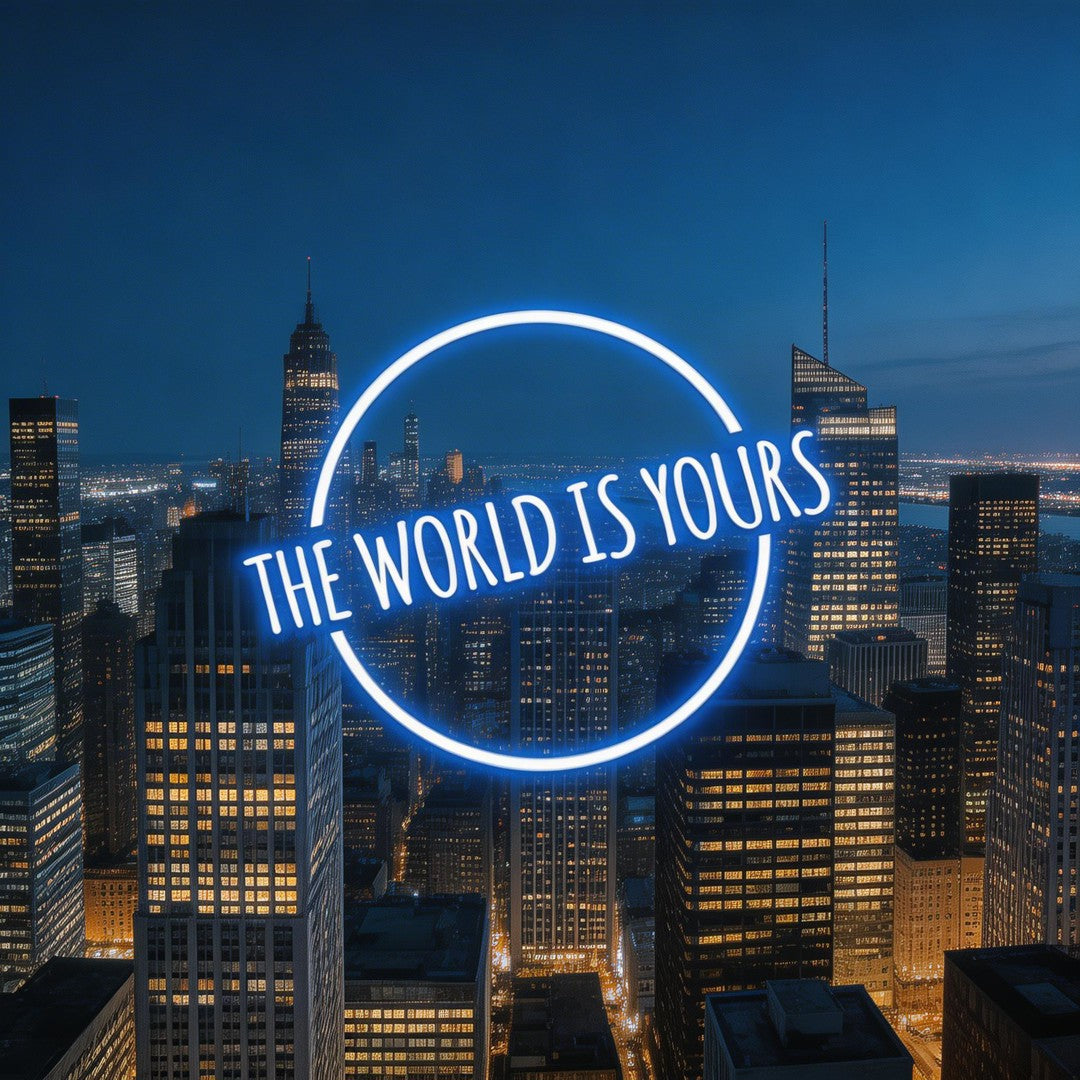 The World Is Your Neon Sign
