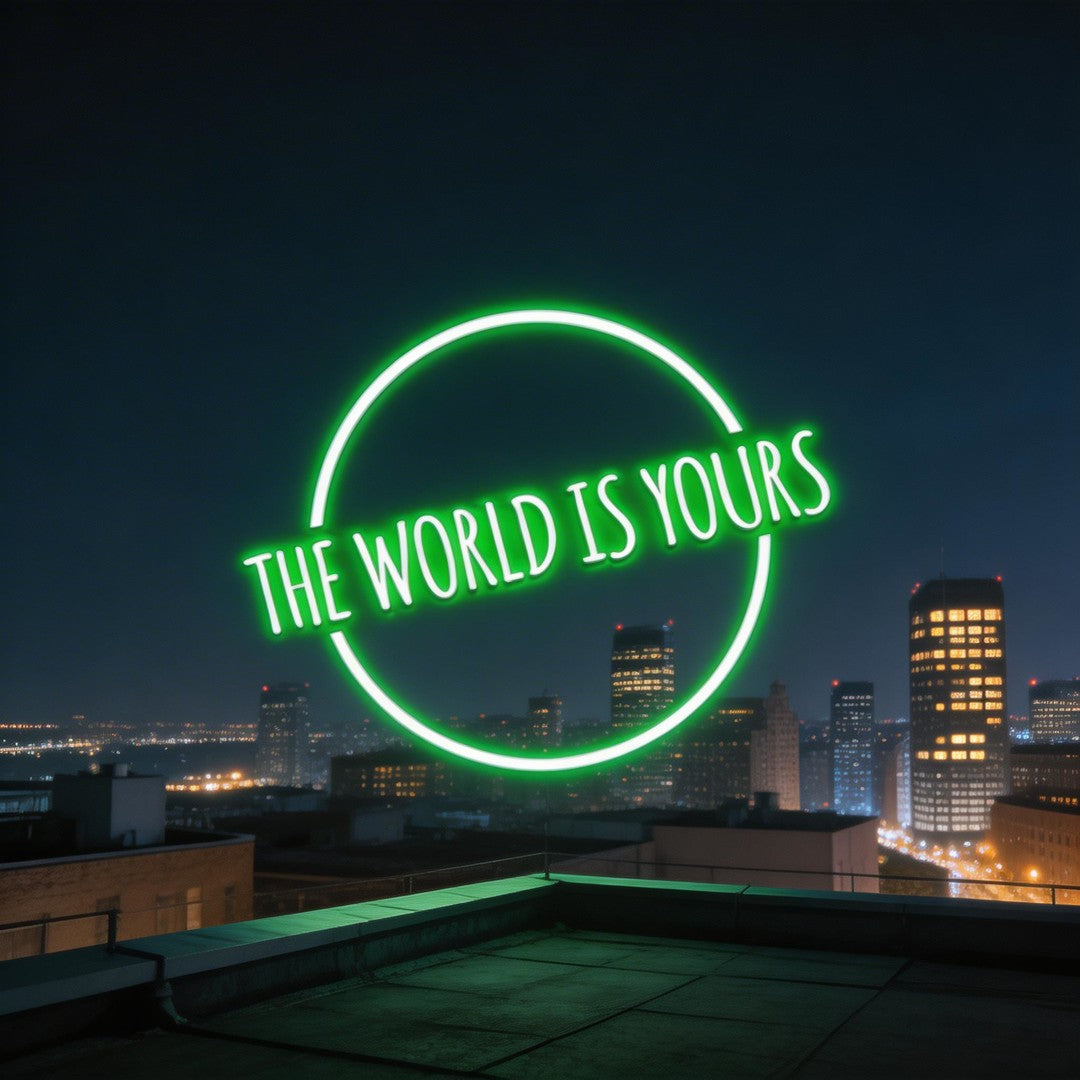 The World Is Your Neon Sign