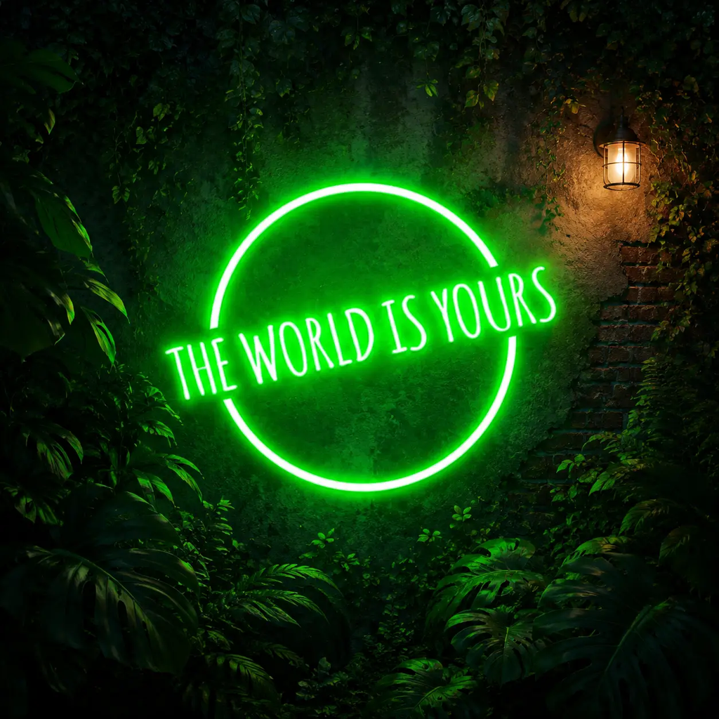 The World Is Your Neon Sign