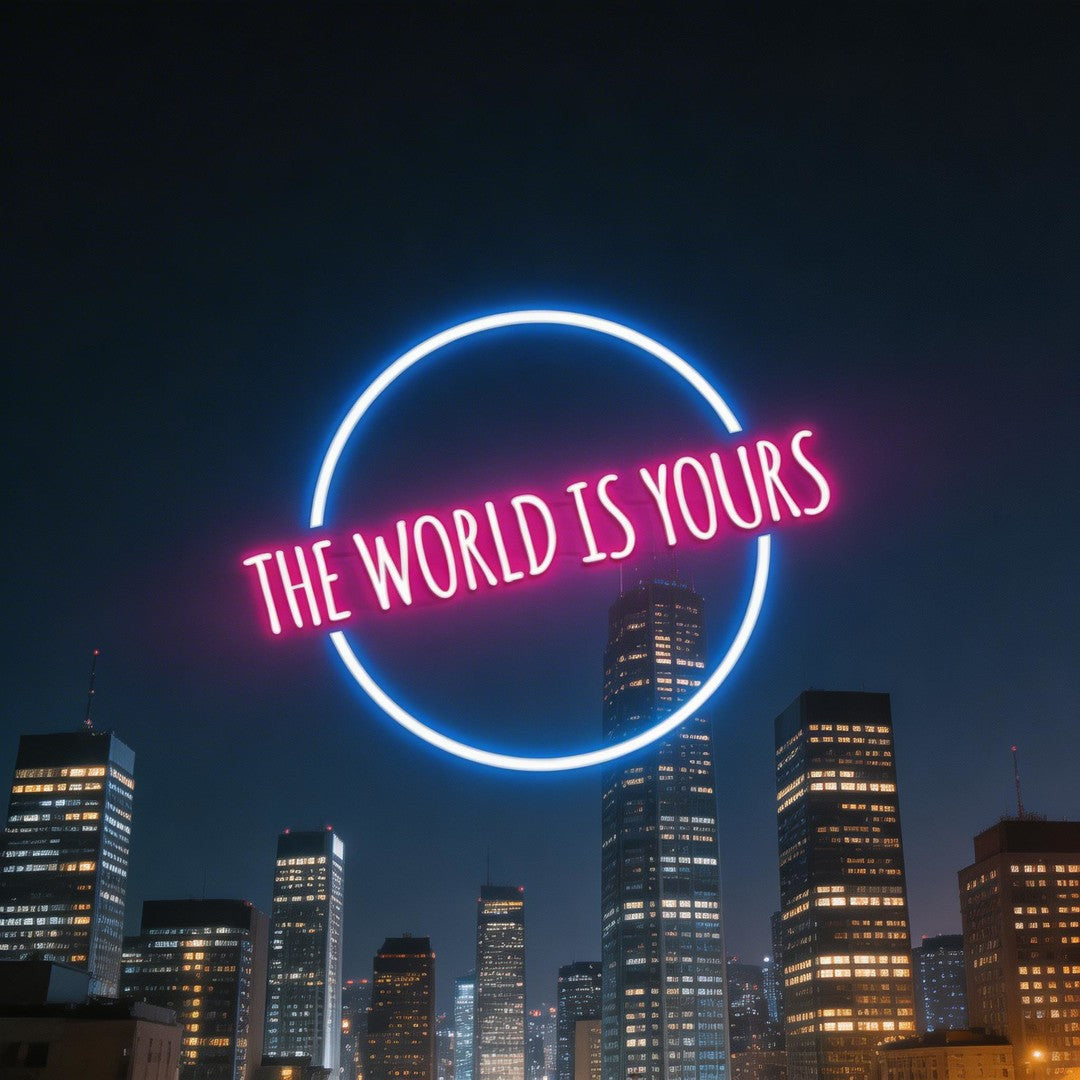 The World Is Your Neon Sign