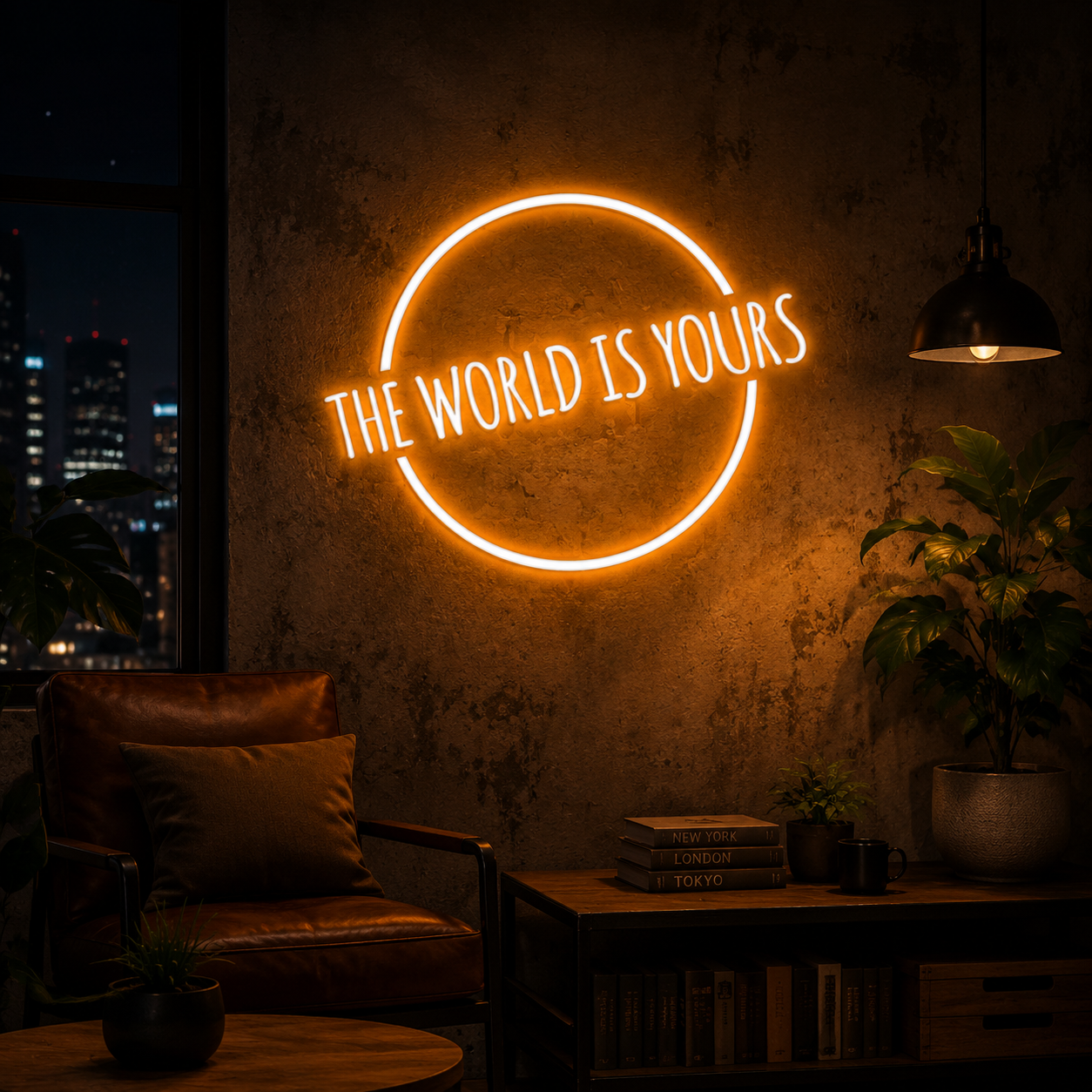 The World Is Your Neon Sign