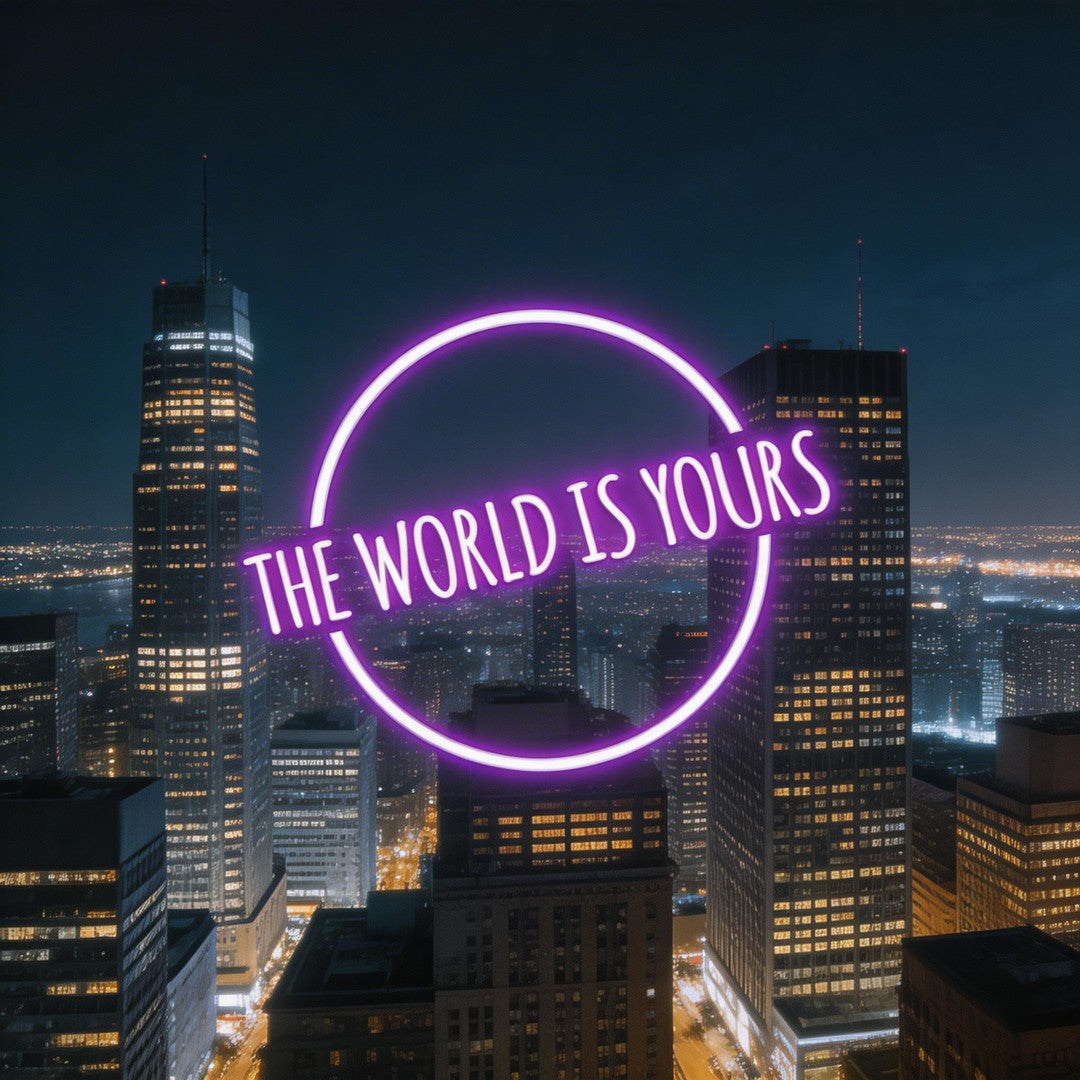 The World Is Your Neon Sign