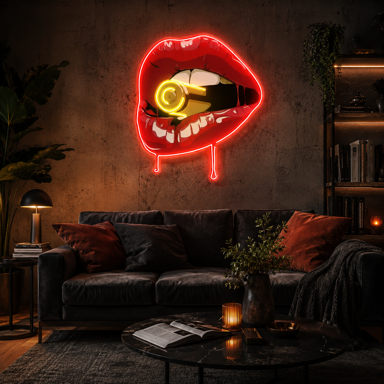 Taste of love Art Work Led Neon Sign Light
