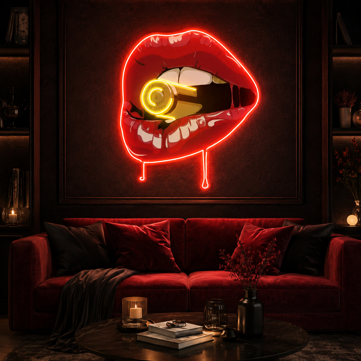 Taste of love Art Work Led Neon Sign Light