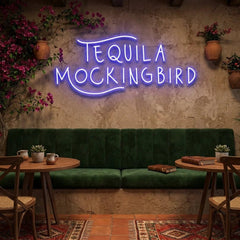 Tequila Mocking Bird Led Neon Sign Light