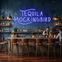 Tequila Mocking Bird Led Neon Sign Light
