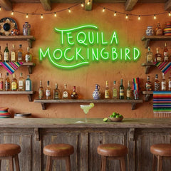 Tequila Mocking Bird Led Neon Sign Light