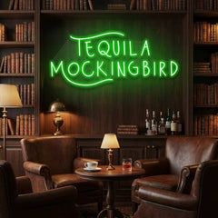 Tequila Mocking Bird Led Neon Sign Light