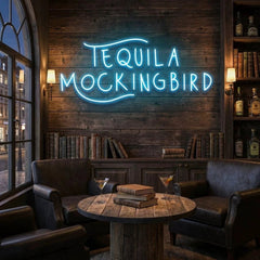 Tequila Mocking Bird Led Neon Sign Light