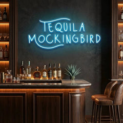 Tequila Mocking Bird Led Neon Sign Light