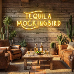 Tequila Mocking Bird Led Neon Sign Light