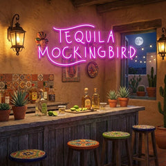 Tequila Mocking Bird Led Neon Sign Light