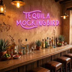 Tequila Mocking Bird Led Neon Sign Light
