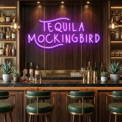 Tequila Mocking Bird Led Neon Sign Light