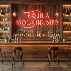 Tequila Mocking Bird Led Neon Sign Light