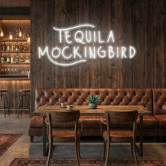 Tequila Mocking Bird Led Neon Sign Light