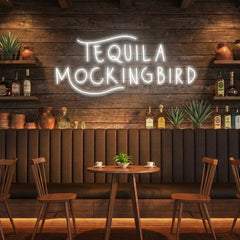 Tequila Mocking Bird Led Neon Sign Light