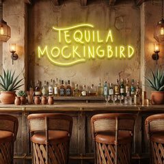 Tequila Mocking Bird Led Neon Sign Light
