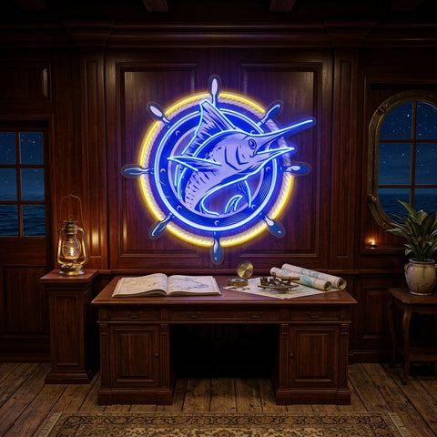 The Boatman Is It LED Neon Sign Light Pop Art