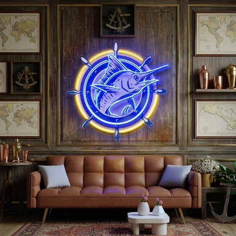 The Boatman Is It LED Neon Sign Light Pop Art
