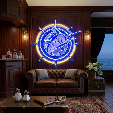 The Boatman Is It LED Neon Sign Light Pop Art