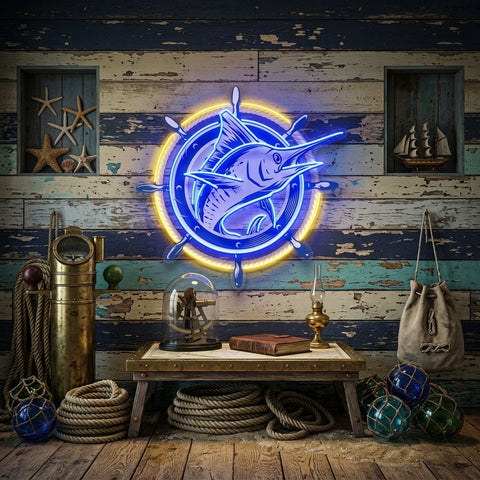 The Boatman Is It LED Neon Sign Light Pop Art