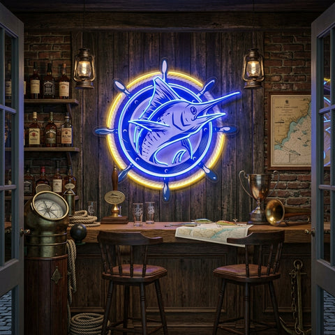 The Boatman Is It LED Neon Sign Light Pop Art