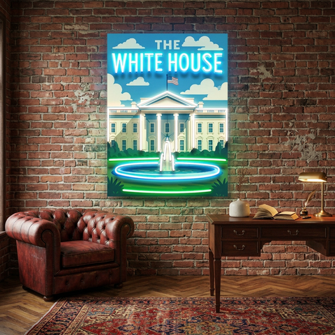 The Bright House LED Neon Sign Light Pop Art