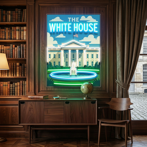The Bright House LED Neon Sign Light Pop Art