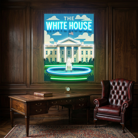 The Bright House LED Neon Sign Light Pop Art