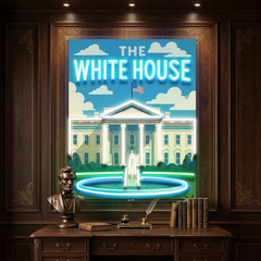 The Bright House LED Neon Sign Light Pop Art